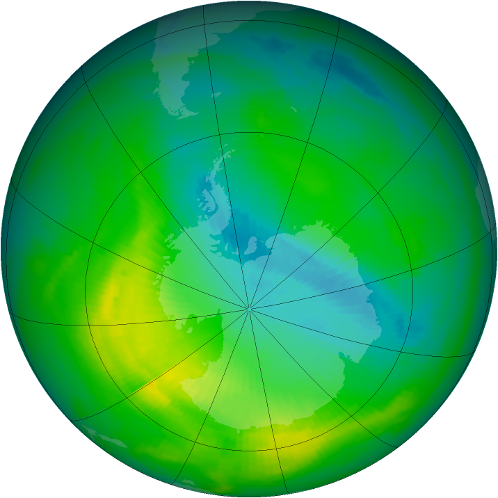 Ozone Map 1983-11-08